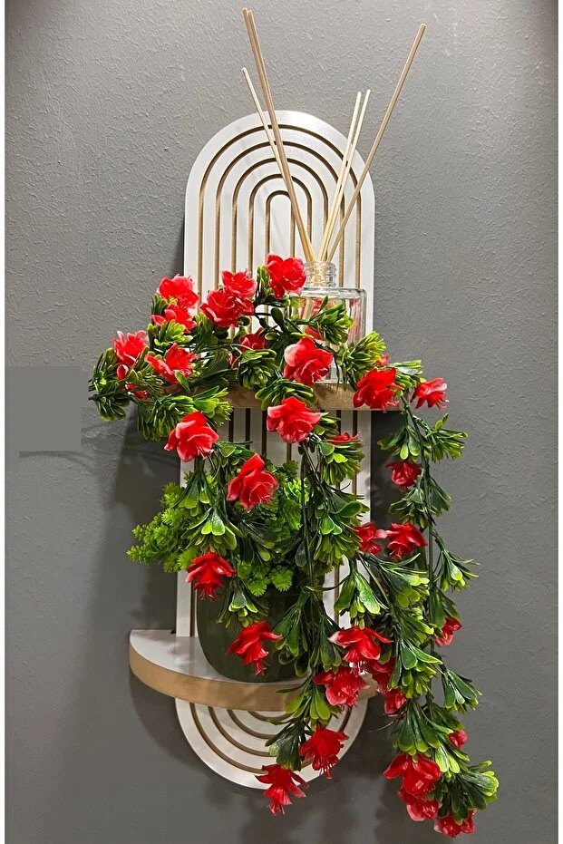 Semplice Meşe Dekoratif Duvar Rafı